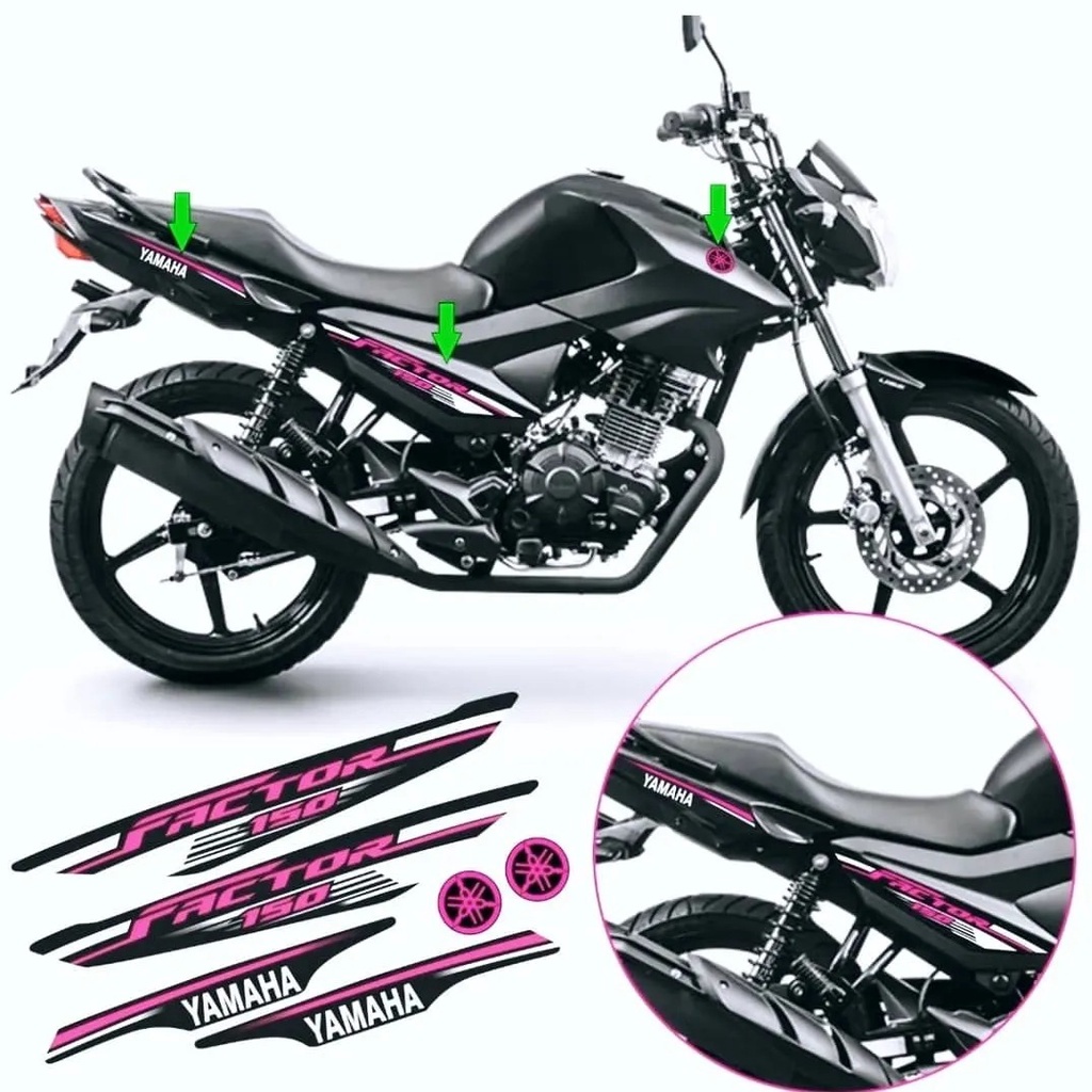 Adesivo Moto Factor 125