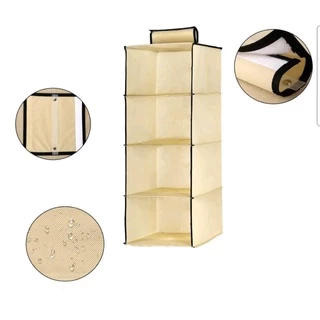 Organizador Multiuso Suspenso 4 divisórias Armário Guarda Roupa - Envio Imediato!