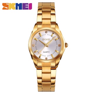 SKMEI Relógio Feminino Marca Original Casual Quartzo Moda Relogio à Prova D