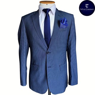 Terno Masculino Slim Fit Azul Royal Completo Corte italiano - Tie's &  Company - melhor da moda masculina.