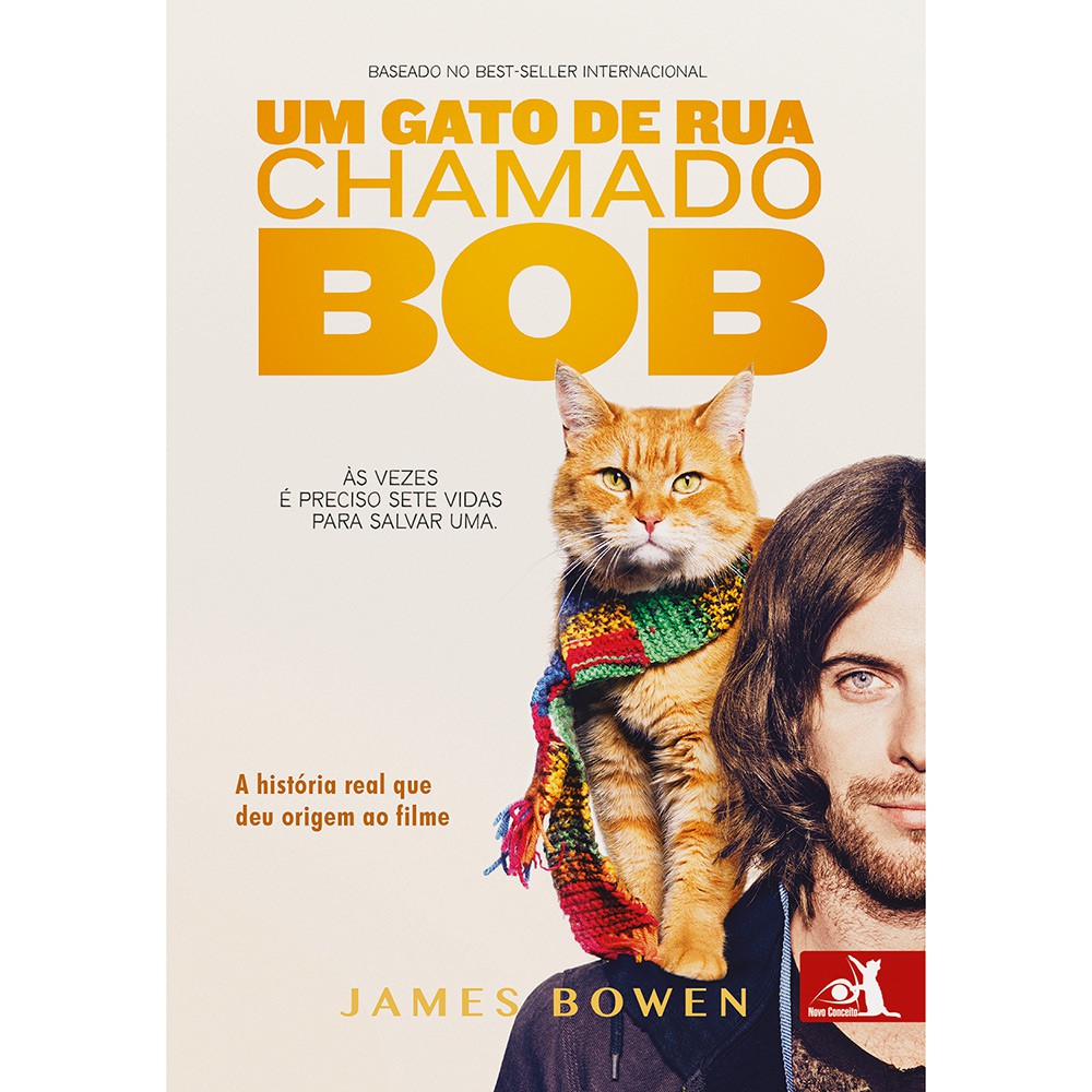 Livro - Um Gato de Rua Chamado Bob | Shopee Brasil