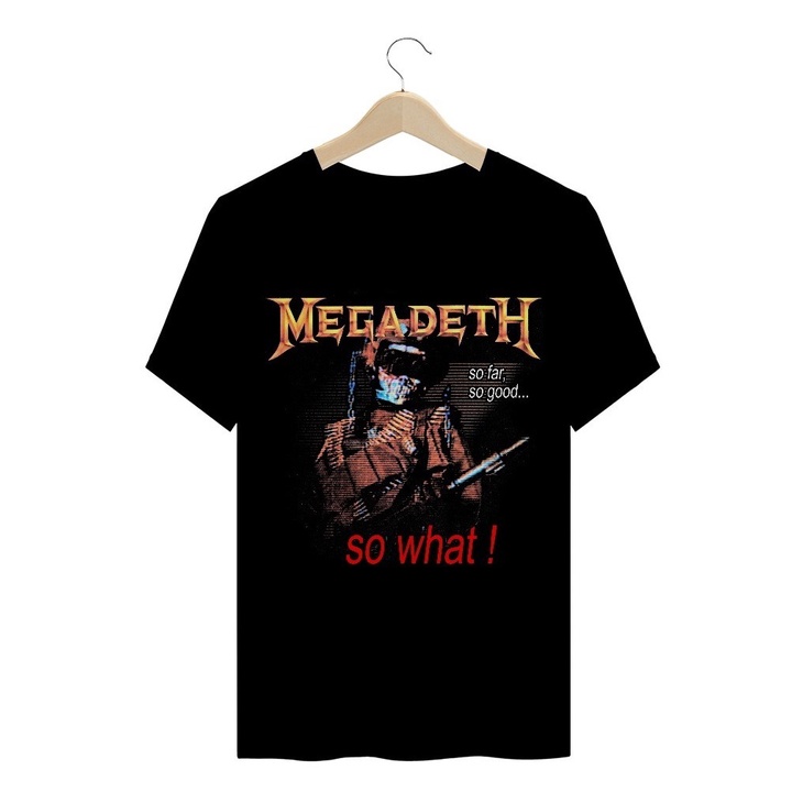 Camiseta Megadeth So Far, So Good... So What!
