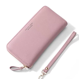 Carteira grande feminina porta cartão moeda J6047 em Oferta na Shopee