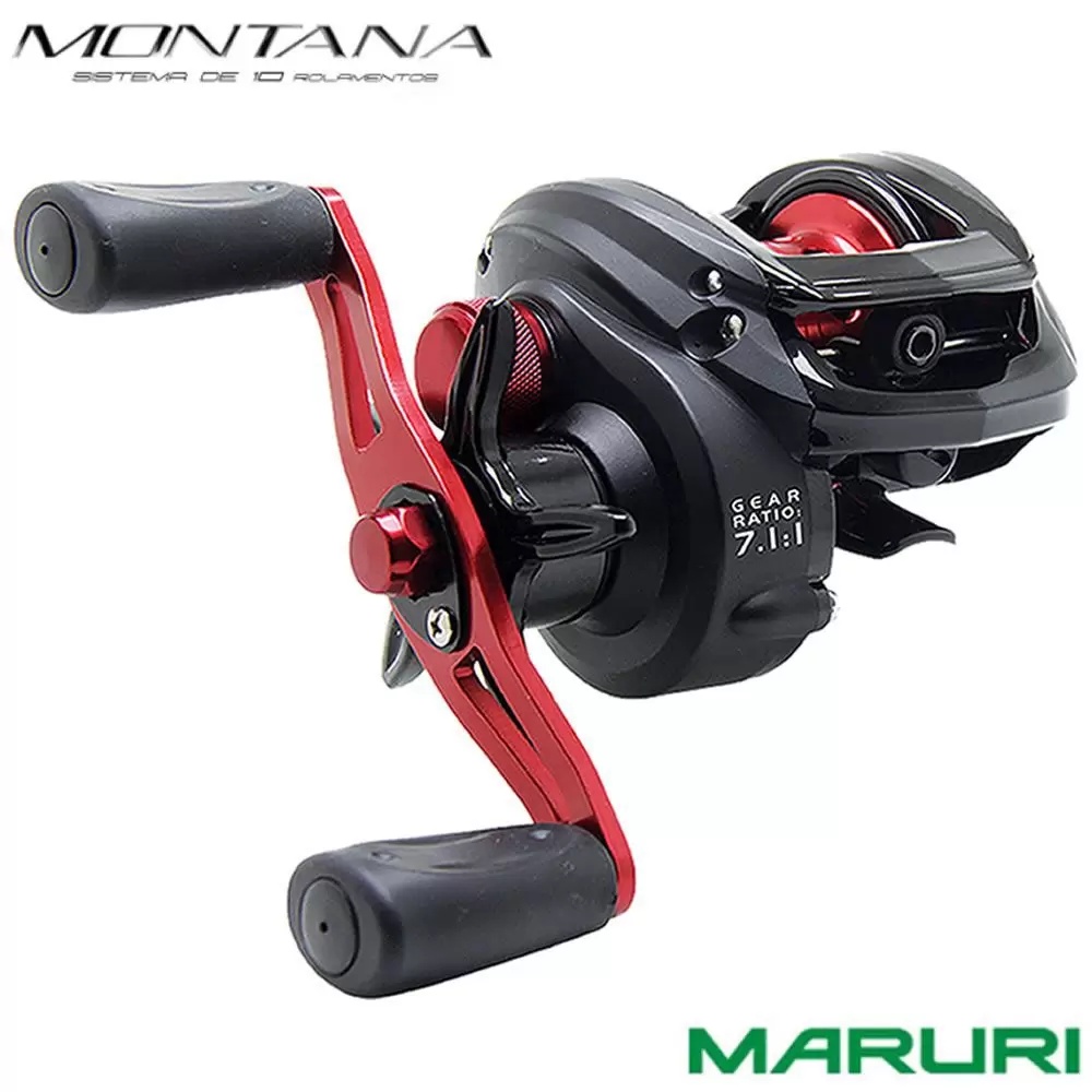 Carretilha Pesca Montana 10000 Rosa Pink Mulher Vara 20lbs