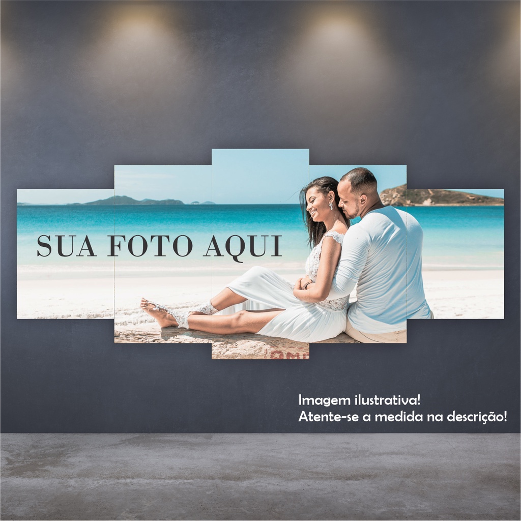 Quadro Personalizado 5 Peças