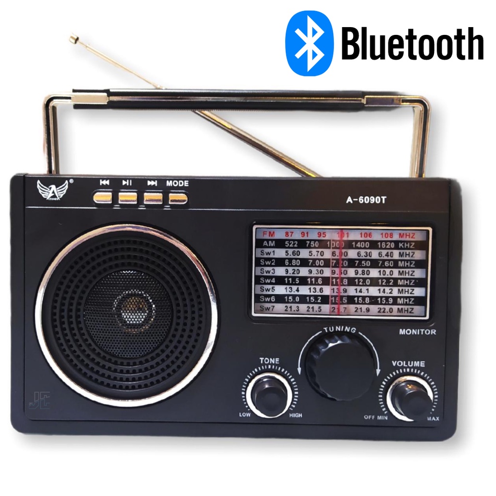 Rádio Longa Distância 11 Faixas Retrô Am Fm Usb Jogo Pesca
