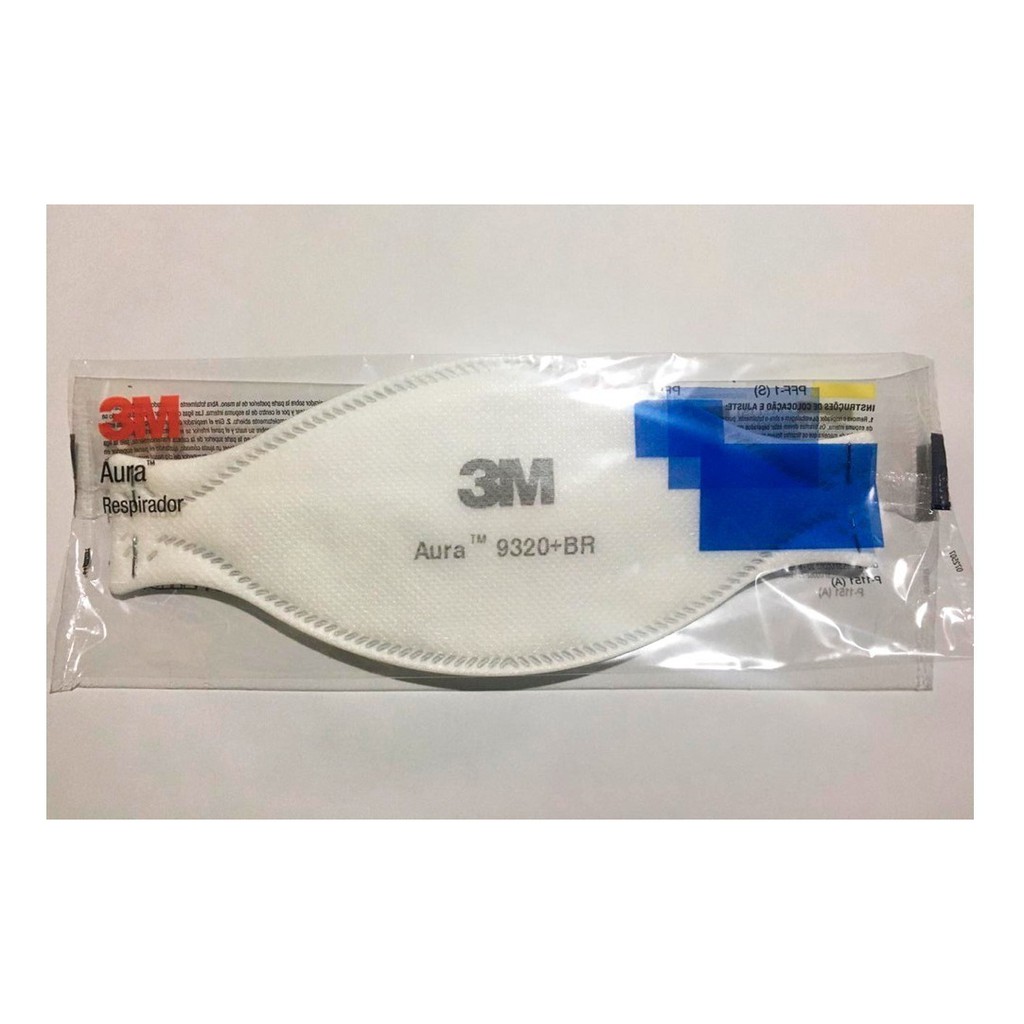 Mascara N95 3m Descartavel Pff2s 9320 Shopee Brasil