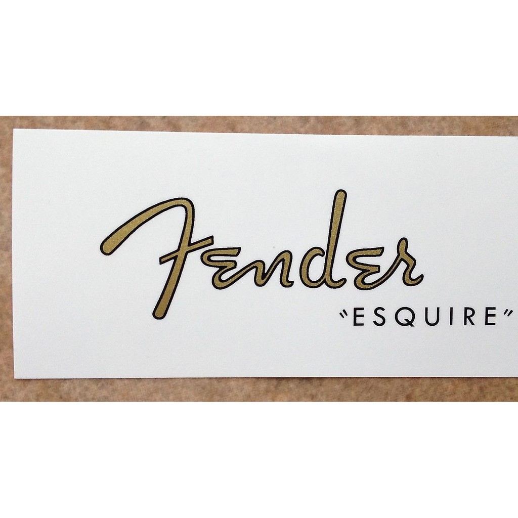 fender esquire decal Shopee Brasil