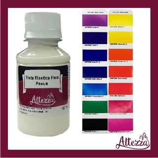 Tinta Pintura De Pneus Elástica 100ml em 13 cores básicas