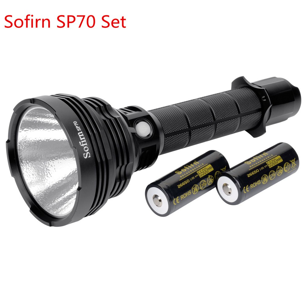 Lanterna Sofirn SP70 5500 Lúmen Super Brilhante XHP70.2 LED 6