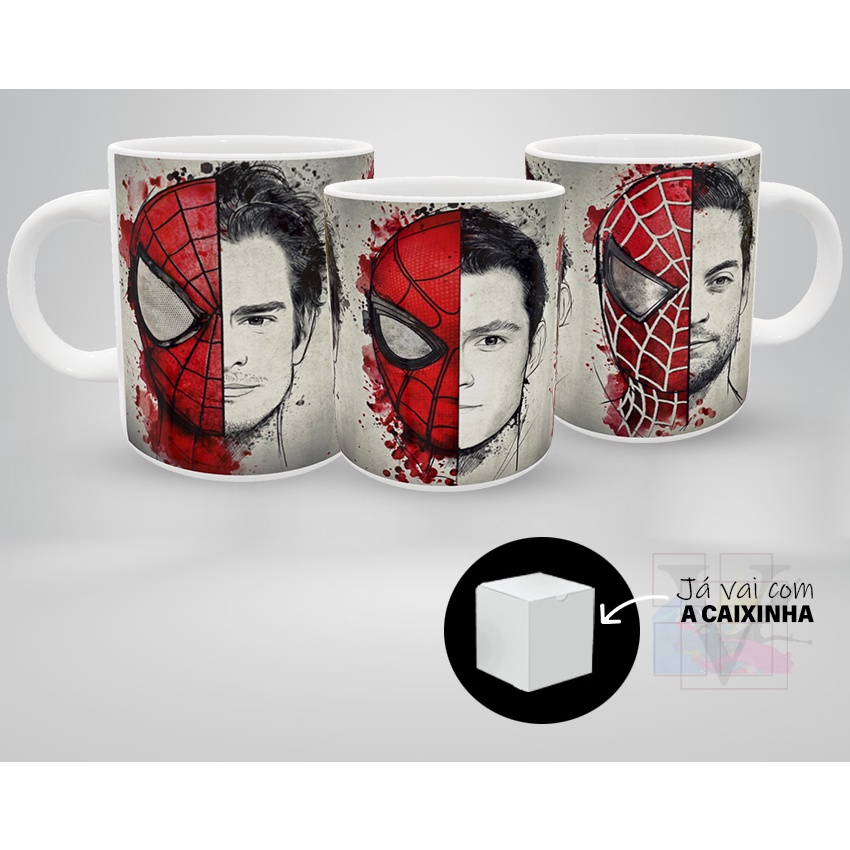 Caneca Personalizada Homem Aranha Sem Volta Pra Casa Caneca 3 Homem