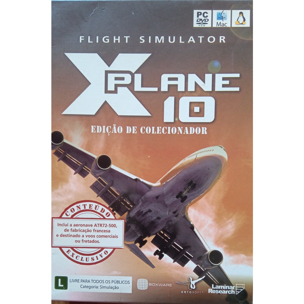 Pode rodar o jogo Flight Simulator X?