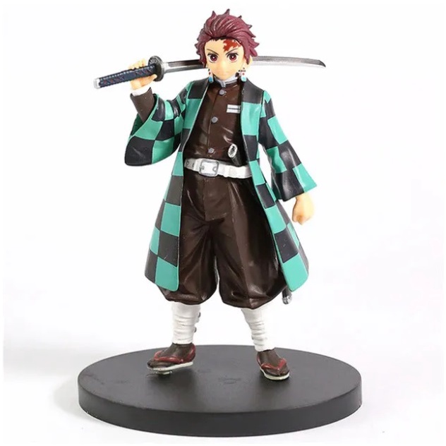 Estátua Demon Slayer Tanjiro Kamado 16cm - Bandai Banpresto