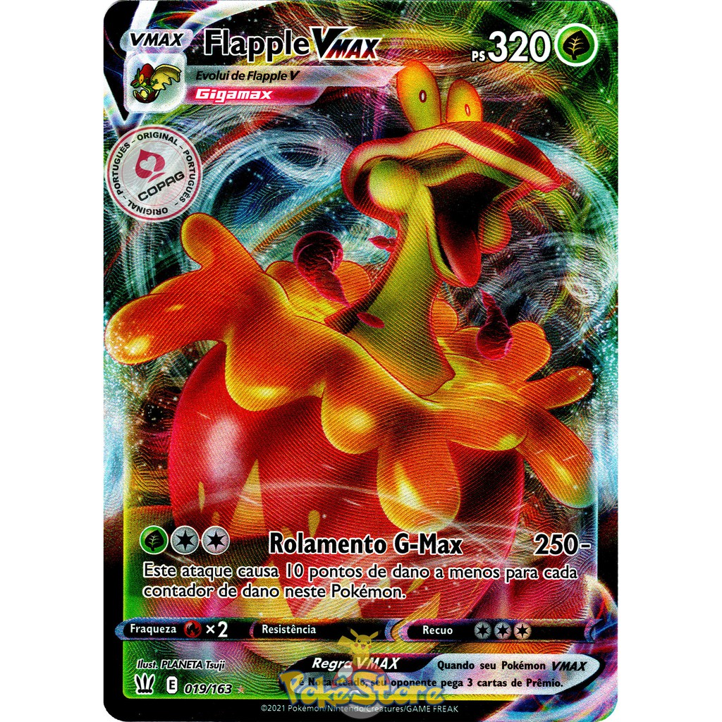 Flapple VMAX (019/163) [Sword Shield Battle Styles]
