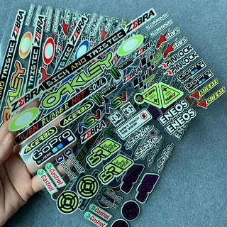 Adesivos Refletivos Para Viseira De Capacete AGV EVO Monster Energy