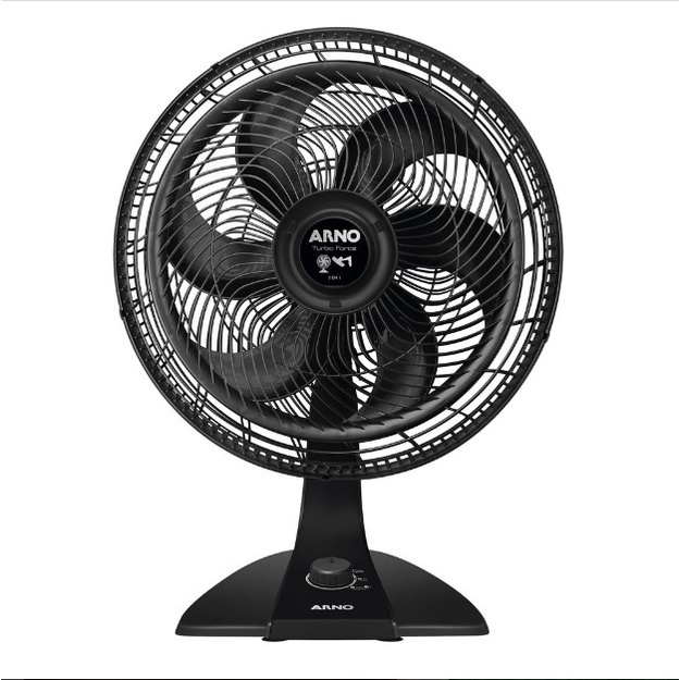 Ventilador Arno Turbo Force 2 em 1 Preto VF-42 - 127v