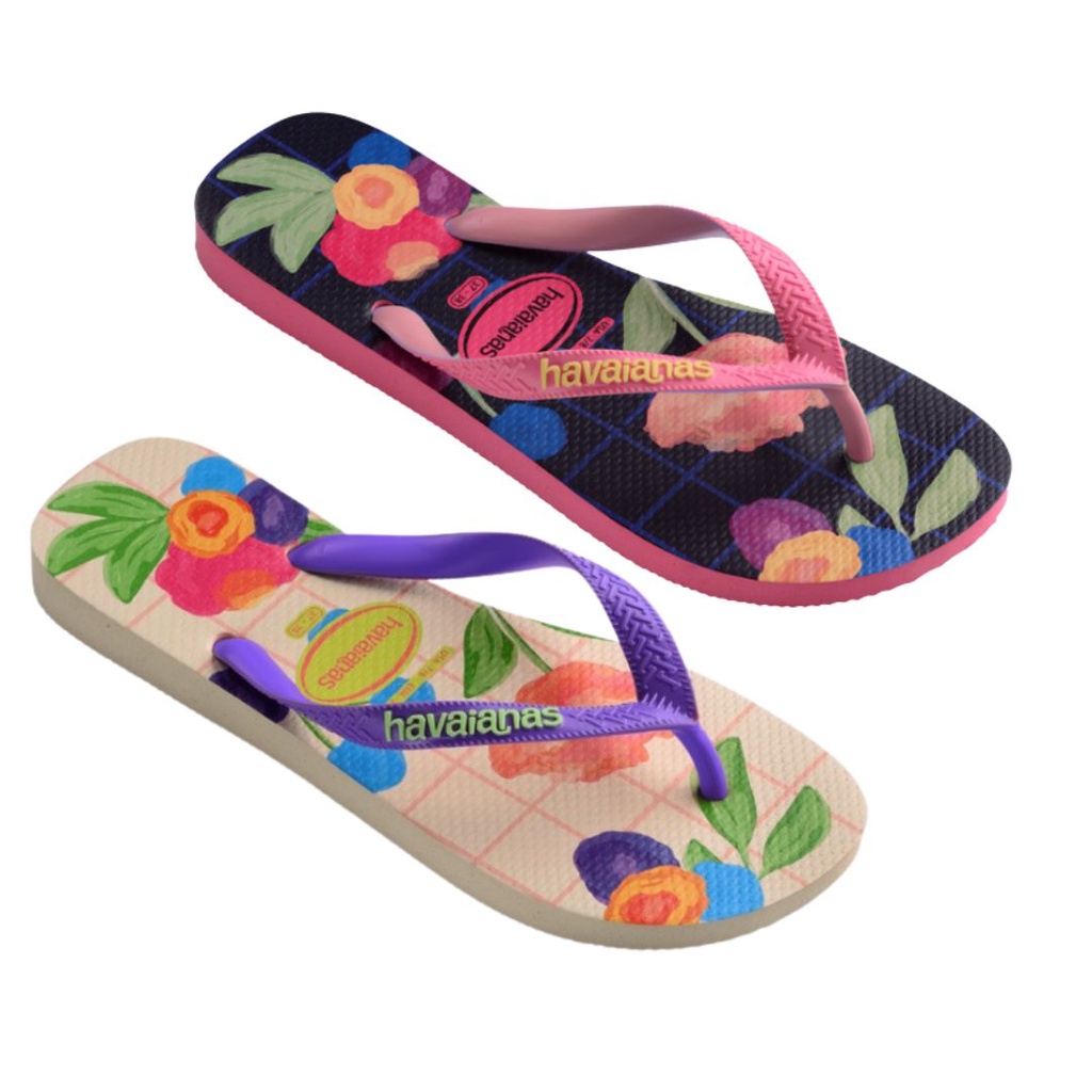 Chinelo Havaianas Feminino Top Floral Fresh - ORIGINAL