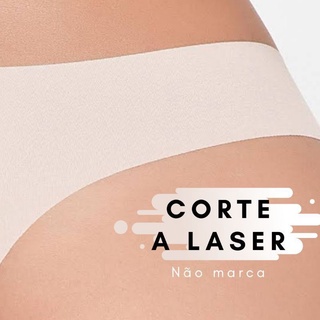 Kit 10 Calcinha FIO DENTAL Sem Costura Corte a Laser Não Marca
