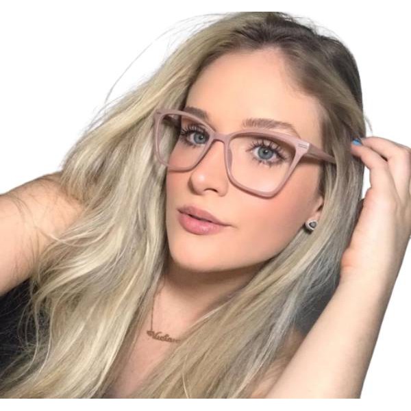 Óculos de Grau Feminino Nude