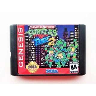 Streets Of Rage 2 Teenage Mutant Ninja Turtles Tartarugas Ninjas Tmnt Mega Drive Genesis