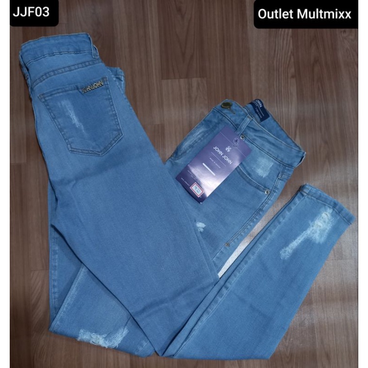 Calça jeans john john 2024 feminina