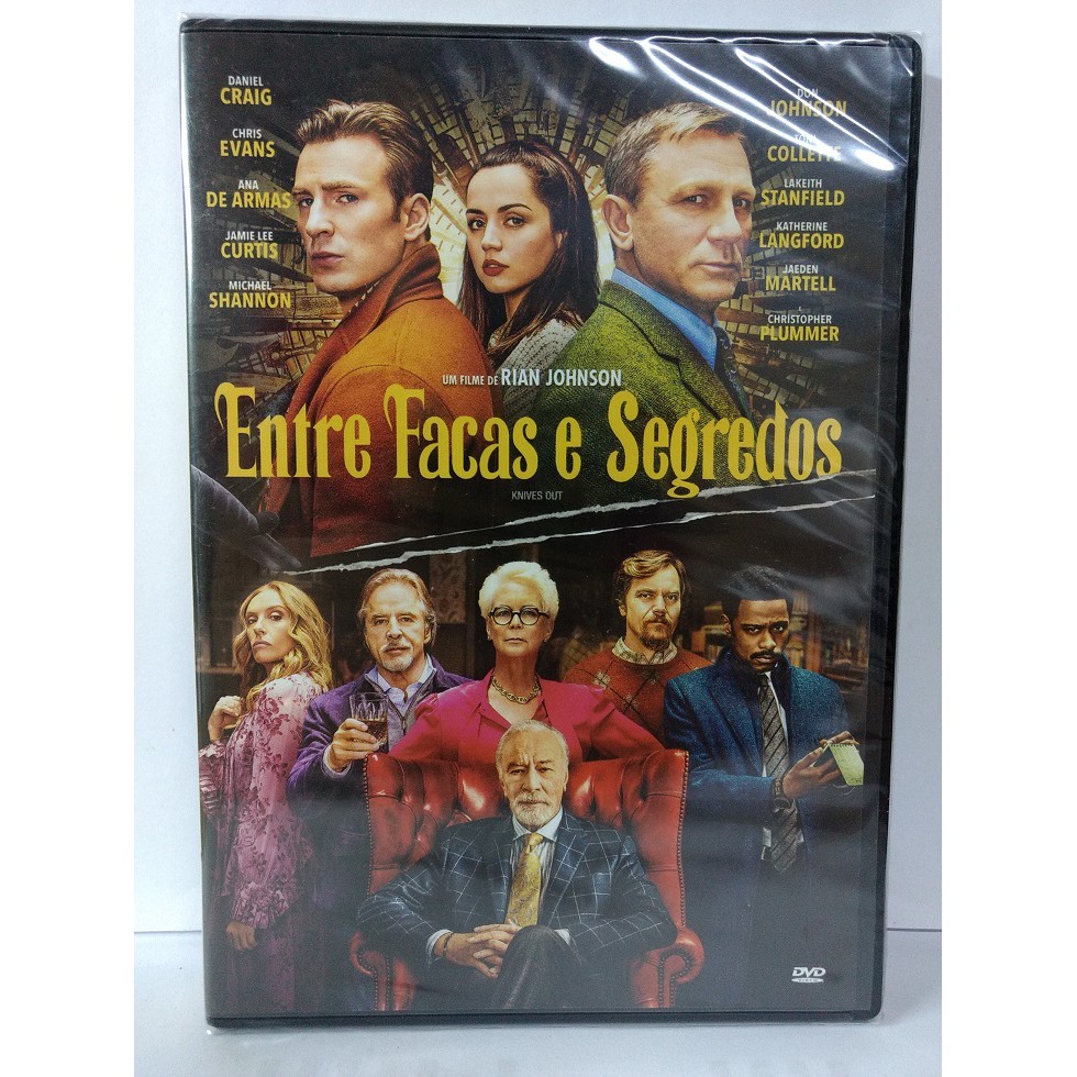 Dvd Entre Facas E Segredos - Novo / Lacrado / Original | Shopee Brasil