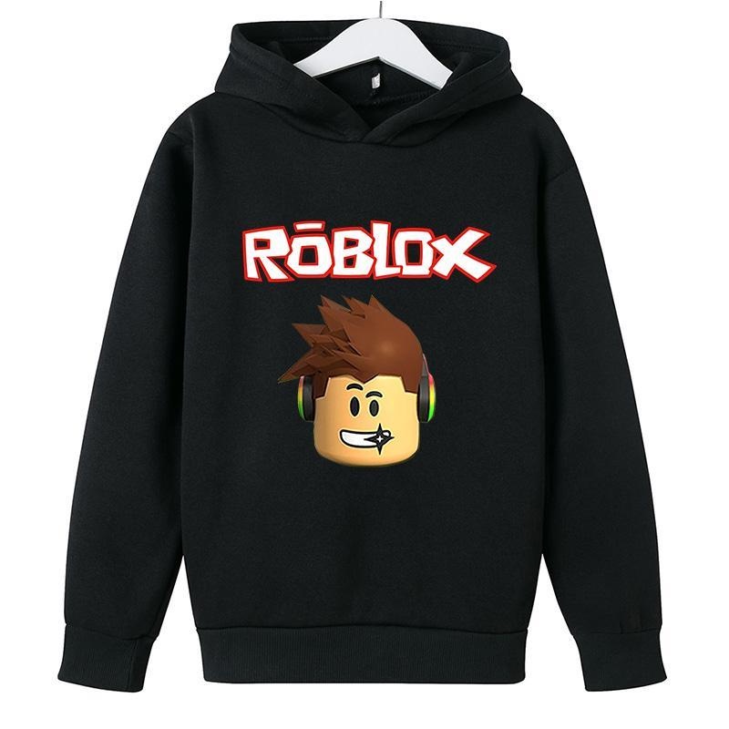 Moletom Canguru Roblox Jogos Blusa de Frio com Capuz e Bolso