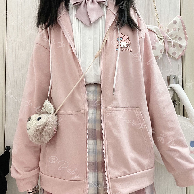 Compra online de Moletom feminino anime com estampa japonesa harajuku mangá  kawaii fofo com capuz streetwear