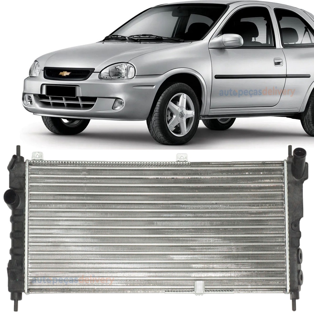 Radiador De Agua Corsa 1994 1995 1996 1997 1998 1999 2000 2001 2002 ...