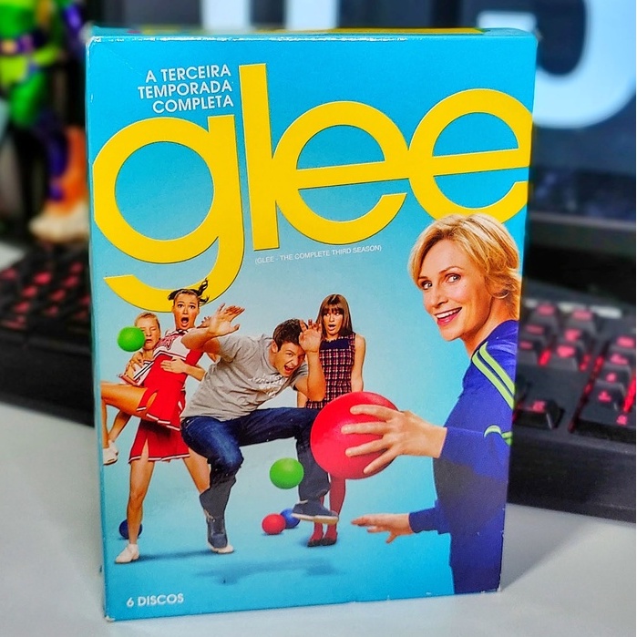 GLEE 3ª TEMPORADA - BOX DVD ORIGINAL | Shopee Brasil