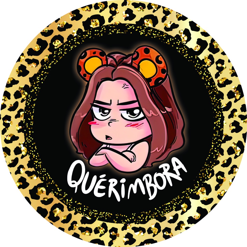 Painel de Festa Microfibra Redondo Sublimado 1,50m Juma Querimbora Pantanal