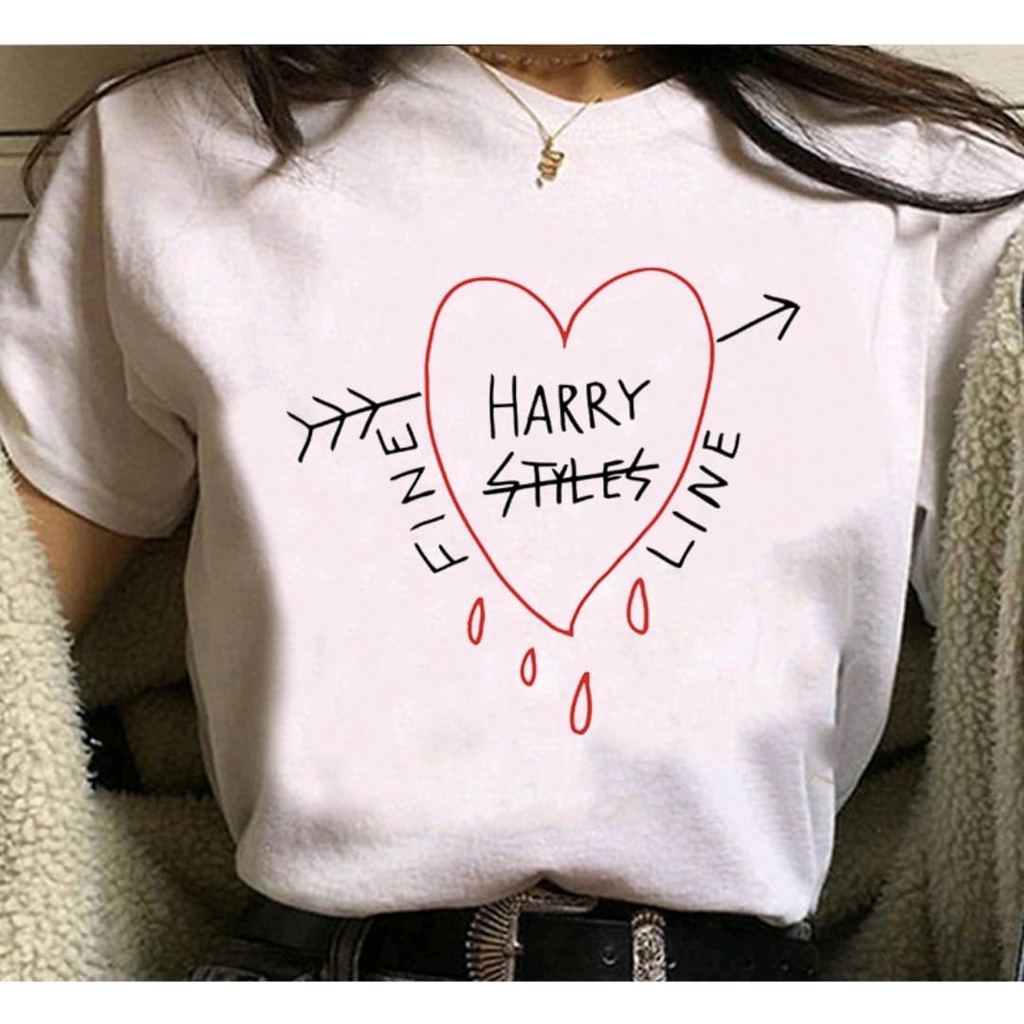 Camiseta fine best sale line harry styles