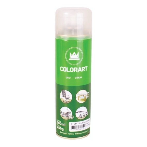 Spray Verniz Acrilico Brilhante Colorart Uso Geral Ml Shopee Brasil