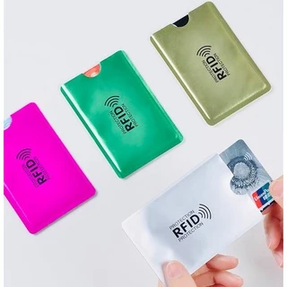 Protetor de cartão anti-fraude RFID bloqueador de aproximação