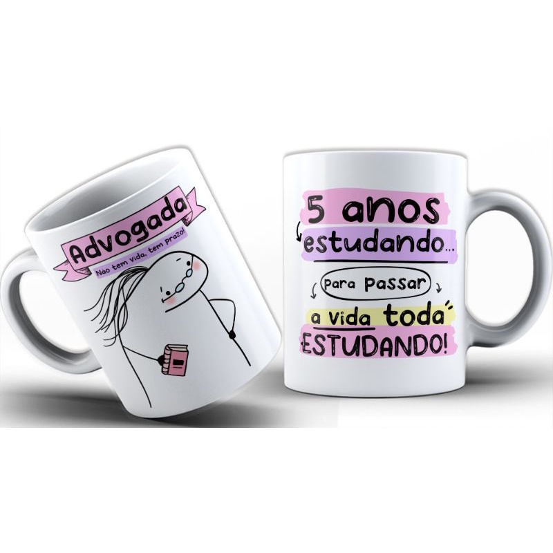 Caneca Meme Flork Dialogo