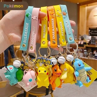 Chaveiro De Boneco De Desenho Do Pikachu Pokemon