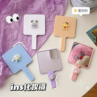 Novo Espelho de maquiagem portátil para animais de estimação bonitinho Espelho de maquiagem portátil de alto valor para estudantes Espelho de maquiagem portátil de pequeno porte