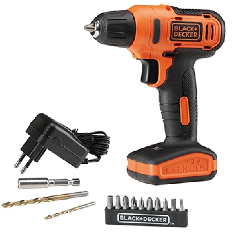 Parafusadeira Monta Móveis Hexdriver 4v 180 Rpm Black+decker