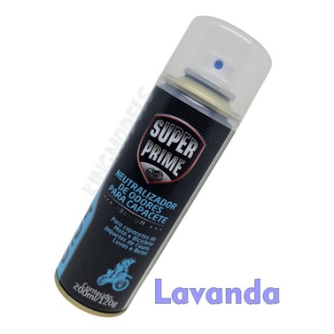 Neutralizador Odores P/ Capacete Super Prime 4x Fragrâncias