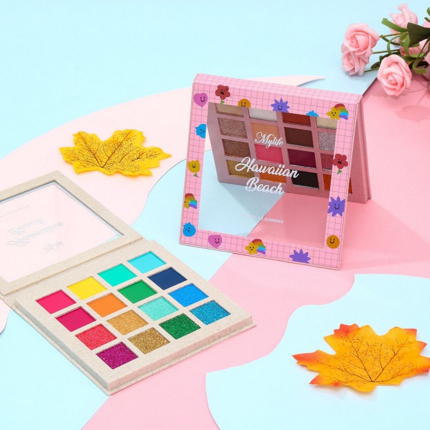 Paleta de Sombra Hawaiian Beach Versão 02 Mylife8246