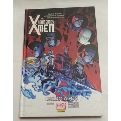 Livro Novíssimos X-men Deslocados