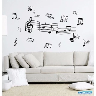 Adesivo Decorativo De Parede Combo Musicais