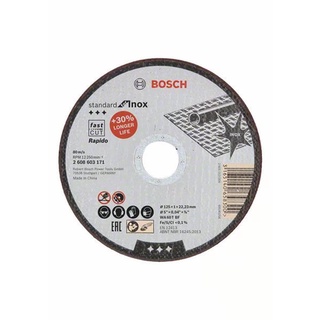Disco de Corte 5"" X 3/64"" X 7/8"" Inox/Metal STD - Bosch