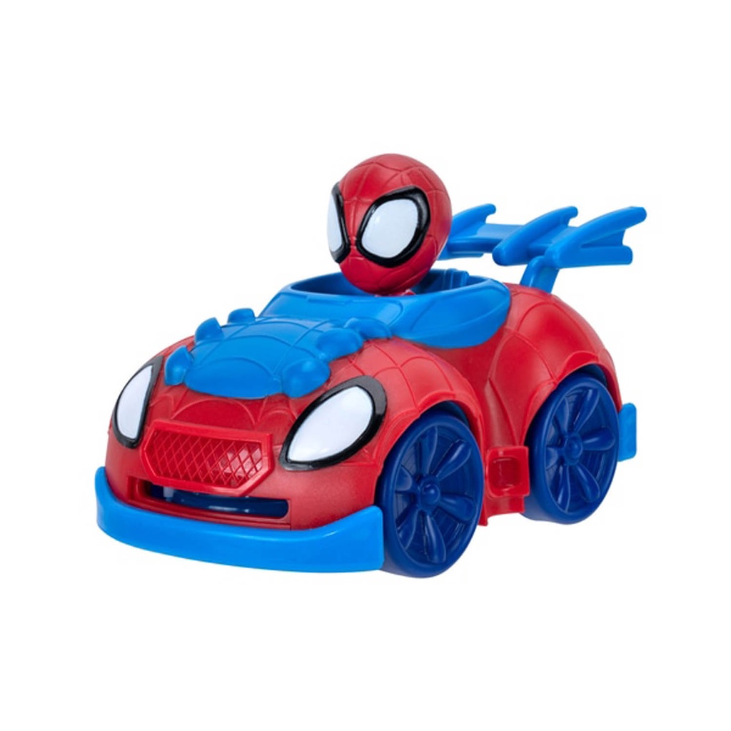 Carro de Empurrar Homem Aranha com Boneco - Lider Brinquedos