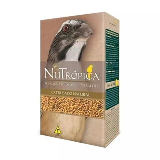 Ração Trinca Ferro Nutropica Trinca Ferro Natural 1kg Ração extrusada trinca ferro