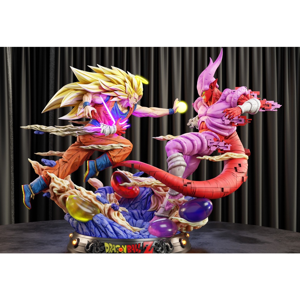 Goku vs Janemba - Dragon Ball - Diorama - Figure