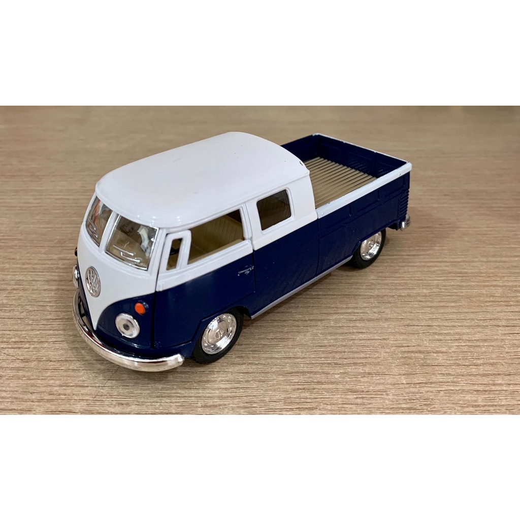 Miniatura kombi- 1963, Volkswagen Bus Double Cab Pick up 1/34