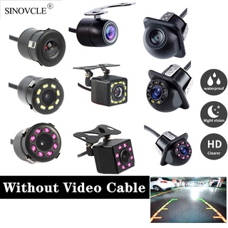 Câmera De Visão Traseira 4LED 8LED Infravermelho 120 Graus HD Night Vision Auto Parking Vídeo À Prova D