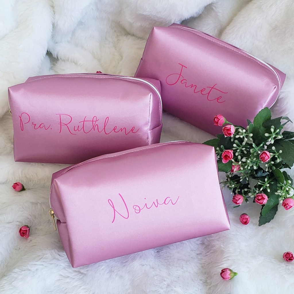 Necessaire Para Casamento/ Madrinha/ Padrinho/ Damas E Pajens - Modelo Box