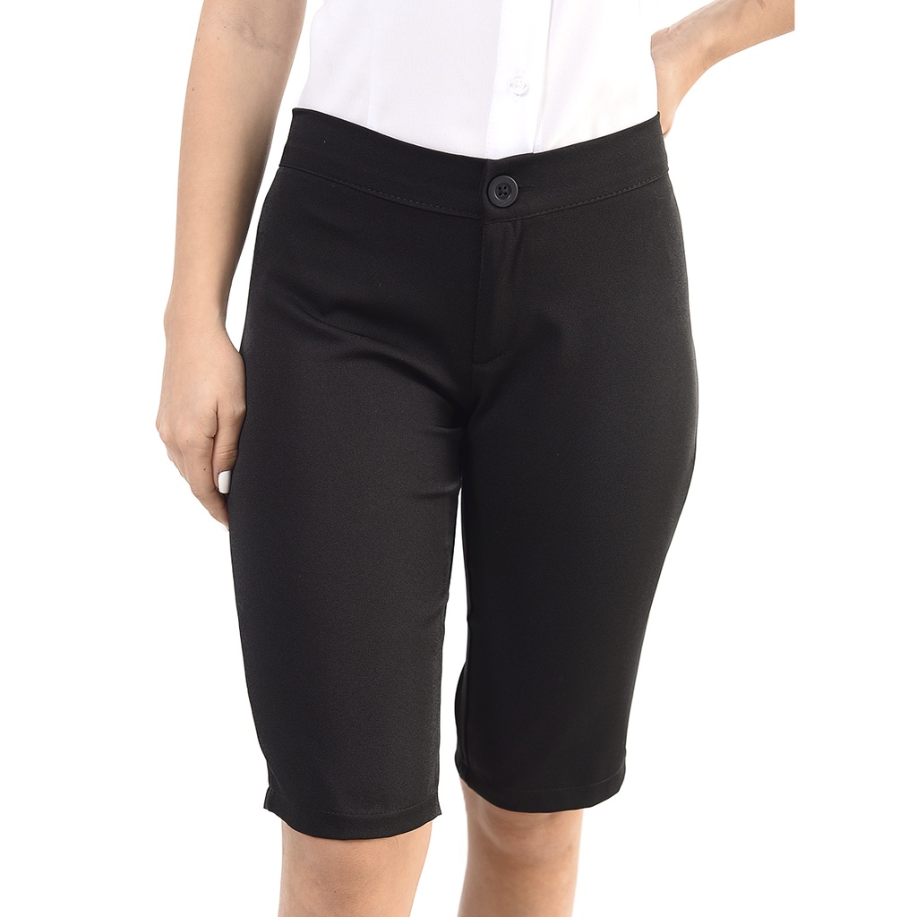 Bermuda feminina social para uniforme pronta entrega Shopee Brasil